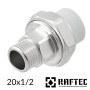 Американка 20х1/2 наружная резьба RAFTEC "PLUS" PPR