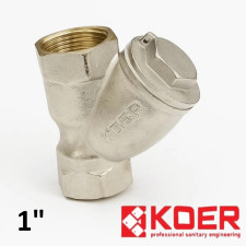 Фільтр грубої очистки 1" KOER Нікель