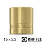 Гільза натяжна 16 x 2.2 RAFTEC PUSH латунна