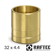 Гильза надвижная 32 x 4.4 RAFTEC PUSH латунная