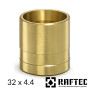 Гільза натяжна 32 x 4.4 RAFTEC PUSH латунна