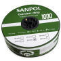 Крапельна стрічка Sanpol 1000м х 30см (емітер.) 8mil 1,38л. Корея