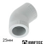 Угол полипропиленовый 25 мм на 45° Raftec