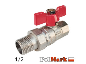 Кран з американкою прямий POLMARK 1/2 