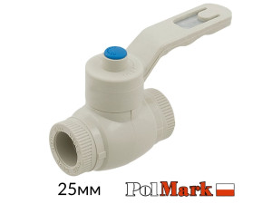 Кран шаровый 25 POLMARK рычаг PPR