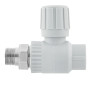Радиаторный кран американка 3/4 полипропилен Raftec