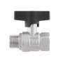 Кран шаровый 1/2 RAFTEC GOLD ВН бабочка PN64