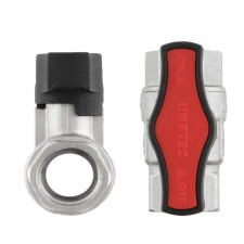 Кран 1/2 кульовий RAFTEC GOLD ВВ метелик PN64