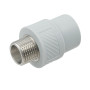 Муфта комбинированная полипропилен 20х3/4 наружная Raftec