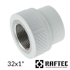 МРВ 32х1" внутренняя резьба RAFTEC PPR