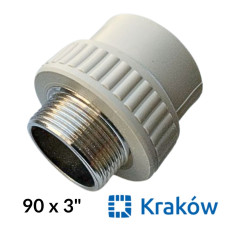 ППР Муфта с наружной резьбой 90 x 3 Krakow