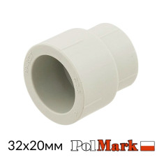 Муфта редукційна 32 x 20 POLMARK PPR