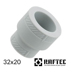Муфта редукційна 32 x 20 RAFTEC PPR