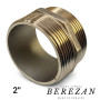 Ніпель 2" латунний посилений BEREZAN  