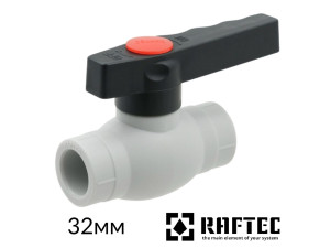 Кран шаровый 32 RAFTEC рычаг PPR