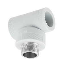 Тройник 20х1/2х20 наружная резьба RAFTEC PPR