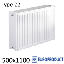Радиатор стальной EUROPRODUCT 22 500х1100 боковое подключение