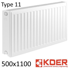 Радиатор стальной KOER 11 500х1100 боковое подключение