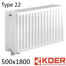 Радиатор стальной KOER 22 500х1800 нижнее подключение