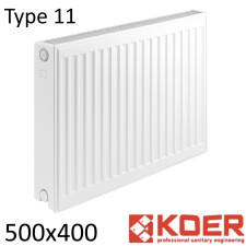 Радиатор стальной KOER 11 500х400 боковое подключение