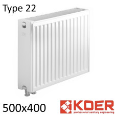 Радиатор стальной KOER 22 500х400 нижнее подключение