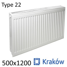 Радіатор сталевий KRAKOW 22 500х1200 бічне підключення