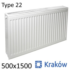 Радиатор стальной KRAKOW 22 500х1500 боковое подключение