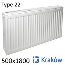 Радиатор стальной KRAKOW 22 500х1800 боковое подключение