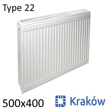 Радіатор сталевий KRAKOW 22 500х400 бічне підключення