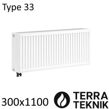 Радиатор стальной TERRA-TEKNIK 33 300х1100 нижнее подключение