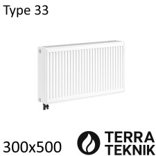 Радиатор стальной TERRA-TEKNIK 33 300х500 нижнее подключение