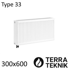Радиатор стальной TERRA-TEKNIK 33 300х600 нижнее подключение
