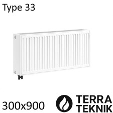 Радиатор стальной TERRA-TEKNIK 33 300х900 нижнее подключение