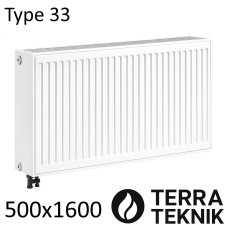 Радиатор стальной TERRA-TEKNIK 33 500х1600 нижнее подключение