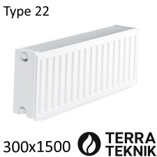 Радиатор стальной TERRA teknik Тип 22 300х1500 боковое подключение