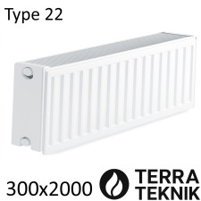 Радиатор стальной TERRA teknik Тип 22 300х2000 боковое подключение