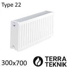 Радиатор стальной TERRA teknik Тип 22 300х700 боковое подключение