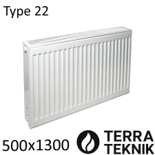 Радіатор сталевий TERRA teknik Тип 22 500х1300 бічне підключення