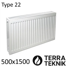 Радіатор сталевий TERRA teknik Тип 22 500х1500 бічне підключення