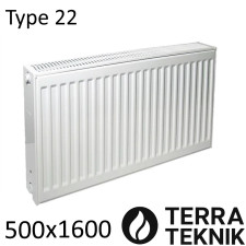 Радіатор сталевий TERRA teknik Тип 22 500х1600 бічне підключення