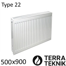 Радіатор сталевий TERRA teknik Тип 22 500х900 бічне підключення