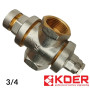 Редуктор тиску поршневий 3/4 Koer 1252 (стандарт)
