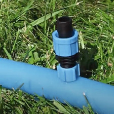 Стартер з піджимом для крапельної стрічки SL-008 Сантехпласт
