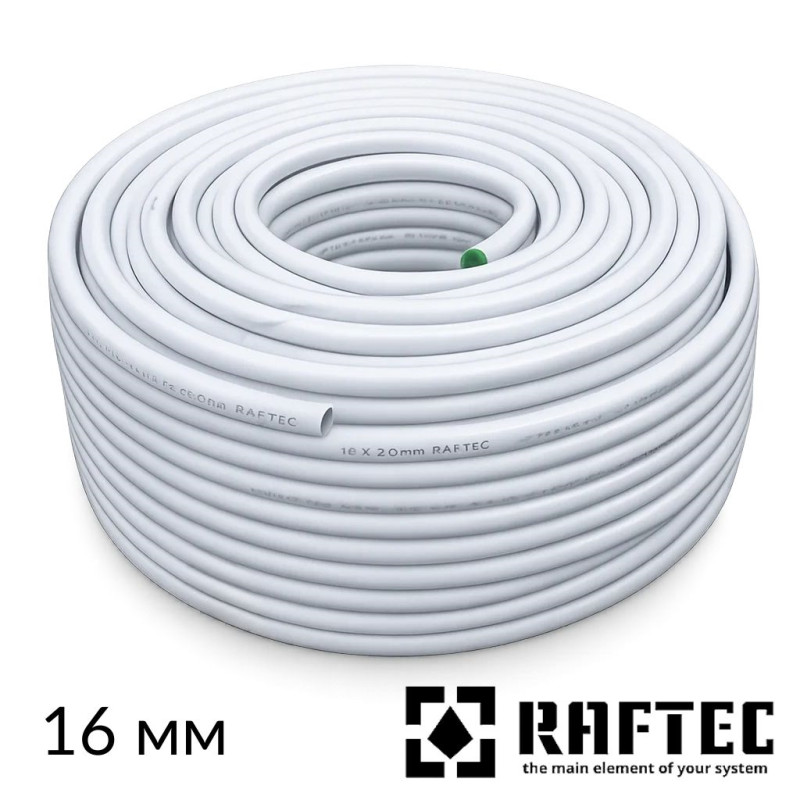 Труба металлопластиковая 16 мм стенка 2.0 мм RAFTEC