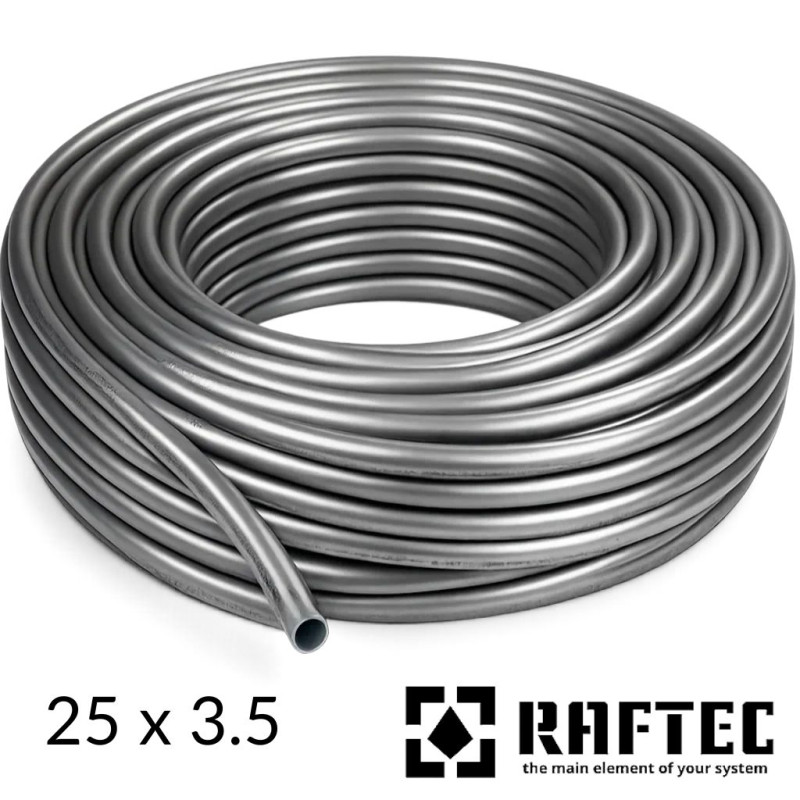 Труба из сшитого полиэтилена Pex-A EVOH 25x3,5 mm RAFTEC