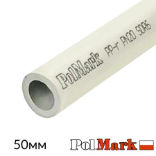 Труба полипропиленовая POLMARK PN20 горячая х 50 мм х 8,4мм