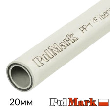 Труба поліпропіленова POLMARK Fiber Glass х 20 мм х 3,4мм х PN20