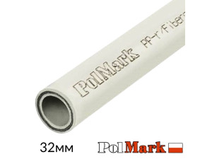 Труба поліпропіленова POLMARK Fiber Glass х 32 мм х 5,4мм х PN20