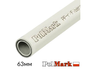 Труба поліпропіленова POLMARK Fiber Glass х 63 мм х 10,5мм х PN20