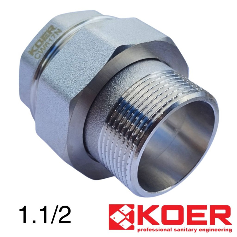 Американка латунная 1,1/2" KOER